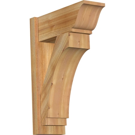 Imperial Rough Sawn Traditional Outlooker, Western Red Cedar, 8W X 20D X 28H